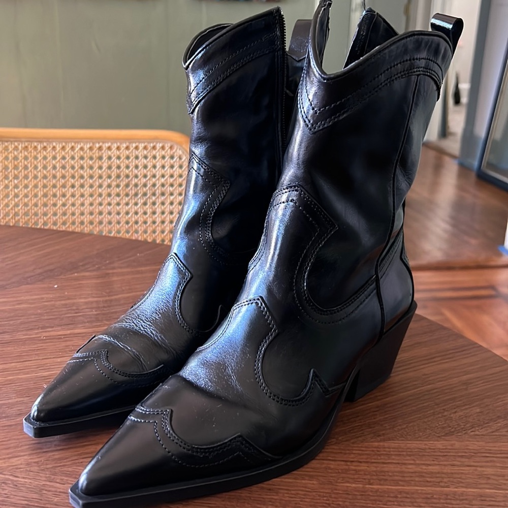 ZARA Western Boots